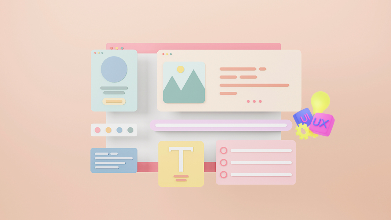 Illustration of human qualities that AI cannot replace in UX design