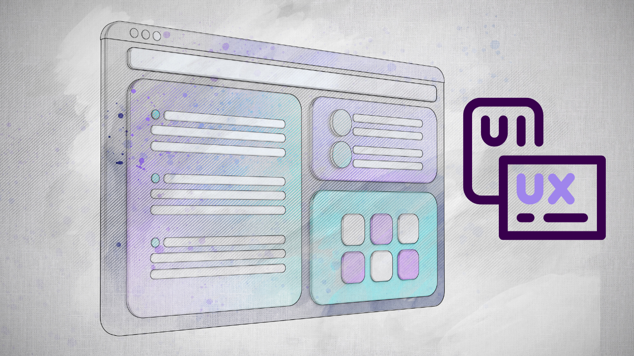 Flowchart illustrating the user research process in UX design