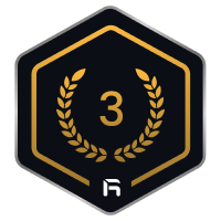 Rank #3 badge